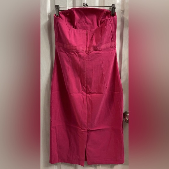 Express Pink Strapless Dress Size 6 - Picture 3 of 4